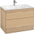 Мебель для ванной Villeroy & Boch Finion 80 oak veneer, с настенным освещением Мебель для ванной Villeroy & Boch Finion 80 oak veneer, с настенным освещением