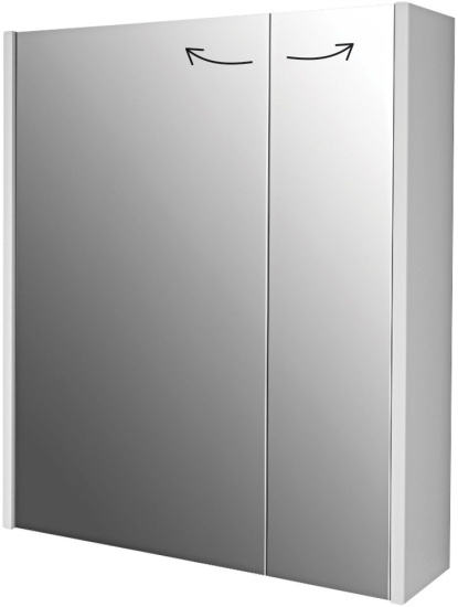 Зеркало-шкаф Dreja Prime 60 белый