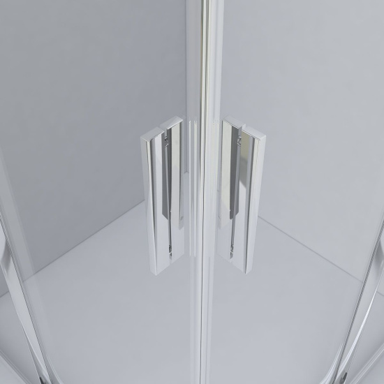 Душевой уголок Vincea Garda VSQ-1G800CL 80x80, профиль хром, стекло прозрачное