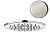 Верхний душ Webert AC1024345BRASS, никель