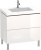Мебель для ванной Duravit L-Cube 80, напольная, белая глянцевая