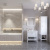 Мебель для ванной VitrA Valarte 80 матовая белая с зеркалом VitrA Valarte 80
