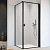 Душевой уголок Radaway Nes Black KDJ I Frame 90x80 R