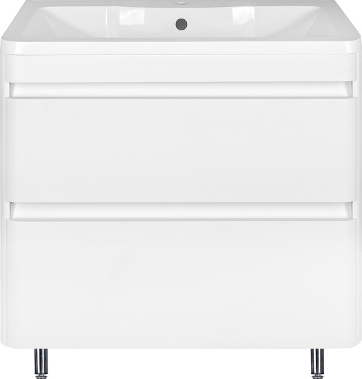 Мебель для ванной Style Line Атлантика 80 Люкс Plus, напольная, белая