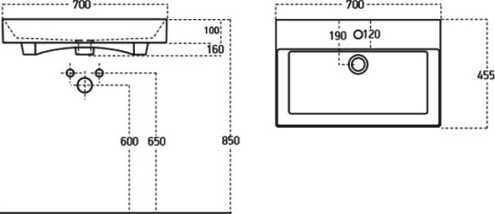 Мебель для ванной Aquanet Йорк 70 белая