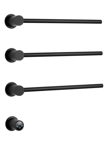Полотенцесушитель электрический Wonzon & Woghand Hamburg WW-AL313-MB