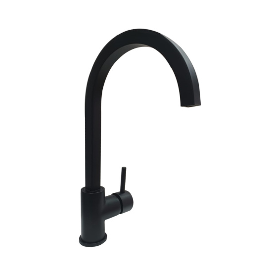 Смеситель для кухни Webert Praga PR920302560, черный