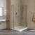 Душевой уголок Vegas Glass EFA-F LUX 120*90 08 01 R профиль глянцевый хром, стекло прозрачное