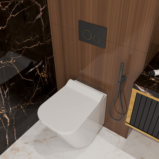 Подвесной унитаз Veconi Pulito Rimless VCN2-49R