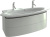 Раковина Jacob Delafon Presquile E4445 130 cм Раковина Jacob Delafon Presquile E4445 130 cм