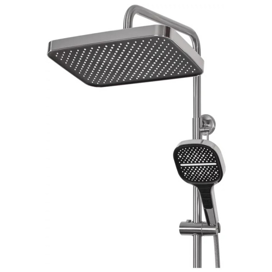 Душевая стойка Hansberge H5049NK, никель