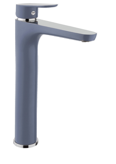 Смеситель для раковины Fiore Kevon Chic 81TX8119, хром/синий