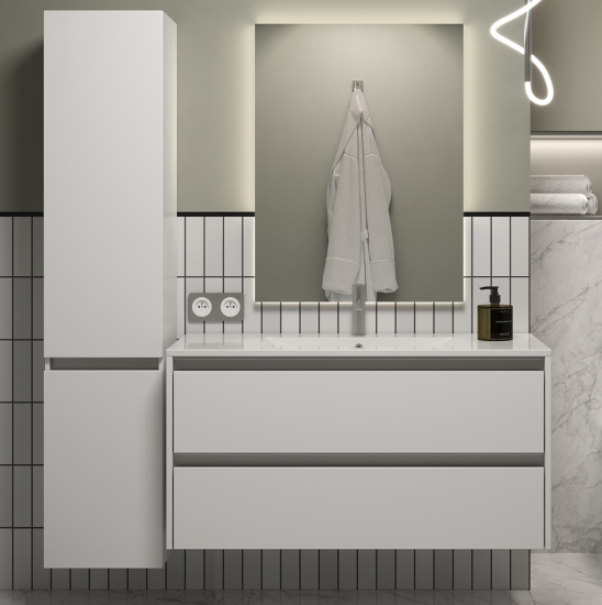 Тумба с раковиной Sanvit Люксор-2 100