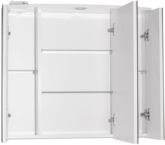 Зеркало-шкаф Style Line Жасмин-2 80/С Люкс, белый