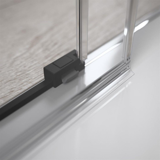 Шторка на ванну Radaway Idea Black PN DWJ 160 R