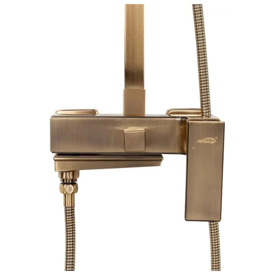 Душевая стойка Hansberge H5070BR, бронза