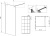 Душевая перегородка Radaway Modo X Black II Factory 100