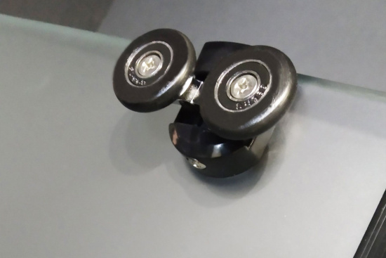 Душевой уголок Royal Bath BK RB100BK-C-BL 100x100 с поддоном