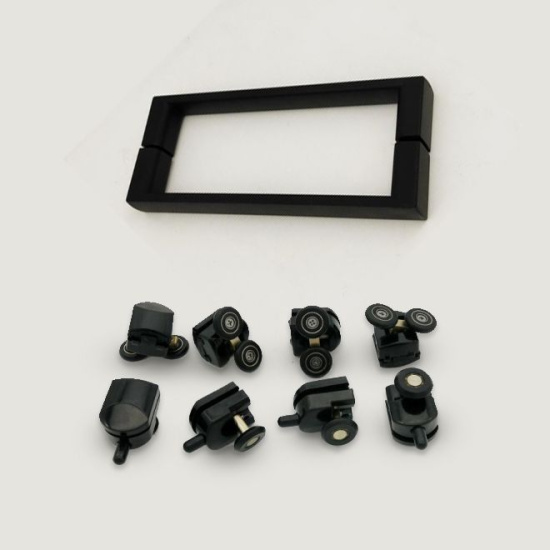 Душевой уголок RGW Classic CL-34B 100х100, профиль черный