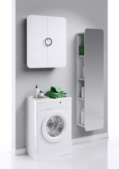 Шкаф Aqwella Аликанте 60 седой дуб