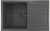 Мойка кухонная Mixline ML-GM31 (309) темно-серая Мойка кухонная Mixline ML-GM31 (309) темно-серая