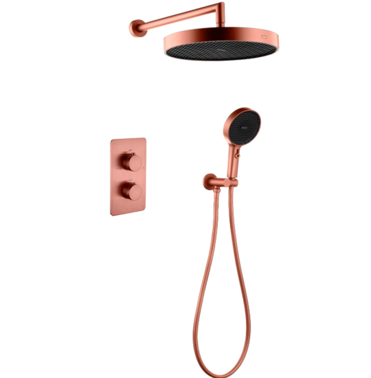 Душевой комплект для душа Boheme Cell 134-2-CB, термостат