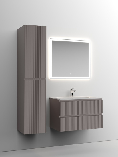 Тумба с раковиной Sancos Snob T 80 Doha Soft SNT80SM, подвесная