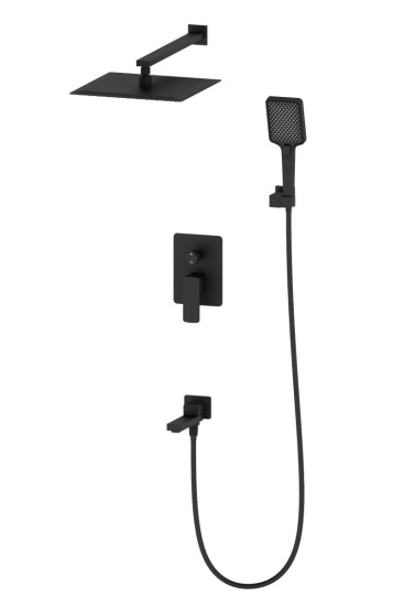 Душевая система Wonzon & Woghand Edge WW-88939003-MB