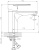 Смеситель для раковины Decoroom DR72 DR72011