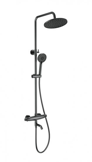 Душевая стойка Wonzon & Woghand Capsule WW-B3031-A3-BGG с термостатом