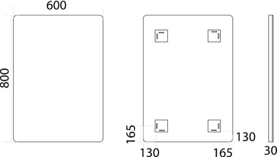 Мебель для ванной Misty Тондо 70