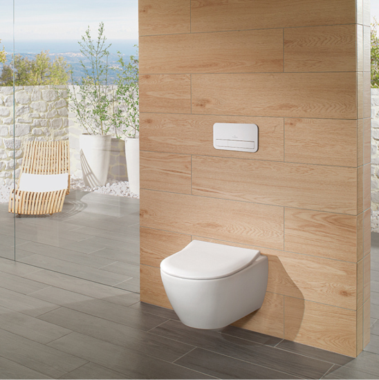 Унитаз подвесной Villeroy & Boch Subway 2.0 5614R2R1 CeramicPlus, сидение с микролифтом