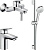 Душевой комплект Hansgrohe Logis 71101000 + Logis 71400000 + душевой гарнитур Crometta 100 Vario 26651400