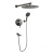 Душевая система Filarete Roun FL1026BG, графит Душевая система Filarete Roun FL1026BG, графит