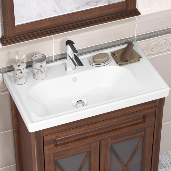 Зеркало Opadiris Палермо 60 светлый орех