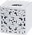 Бокс для салфеток Creative Bath Belle BEL58WH белый