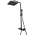 Душевая стойка Webert Elio EL980515560METAL с термостатом, черный