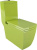 Крышка-сиденье Arcus 050 light green с микролифтом, петли хром Крышка-сиденье Arcus 050 light green с микролифтом, петли хром