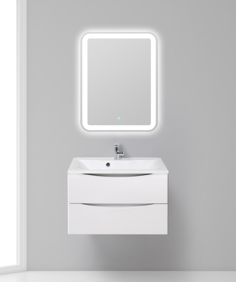 Тумба с раковиной BelBagno Marino 75 bianco opaco