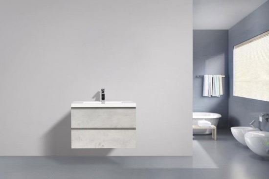 Мебель для ванной BelBagno Luce 80 stucco cemento leggero