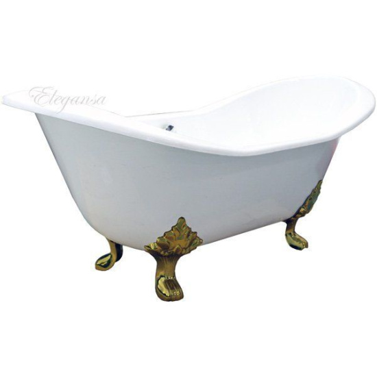 Чугунная ванна Elegansa Taiss Gold 180 см