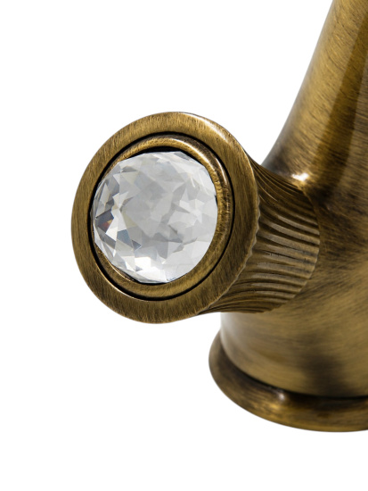 Смеситель для раковины Fiore Venere Sky Swarovski® 13ZZ0623, бронза