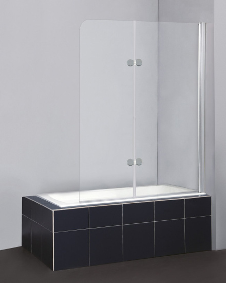 Шторка на ванну BelBagno Sela V 21 120/140 C Cr
