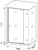 Душевой уголок Good Door Orion WTW-PD+SP-G-CH 140x80