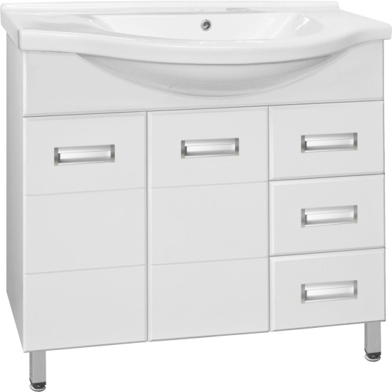 Мебель для ванной Style Line Ирис 100 белая