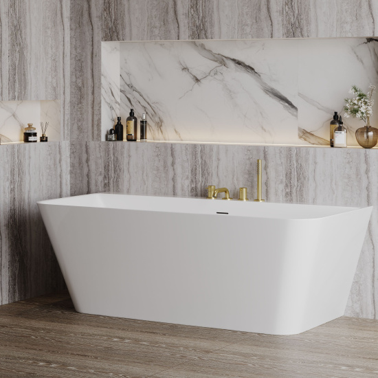 Смеситель на борт ванны AQUAme Siena AQM6219BG