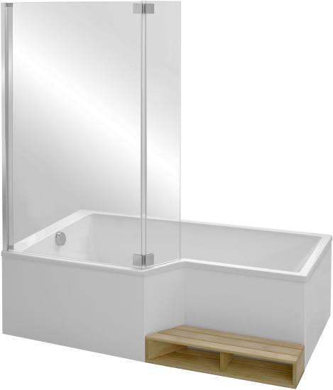 Шторка на ванну Jacob Delafon Bain-Douche Neo E4930-GA