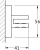 Полка Ellux Avantgarde AVA 032-C01 20 см