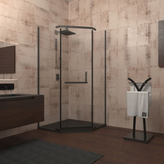 Душевой уголок Veconi Rovigo RV-36B 80x80