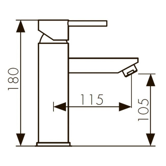Смеситель для раковины Kaiser Sensor 38211 сенсорный